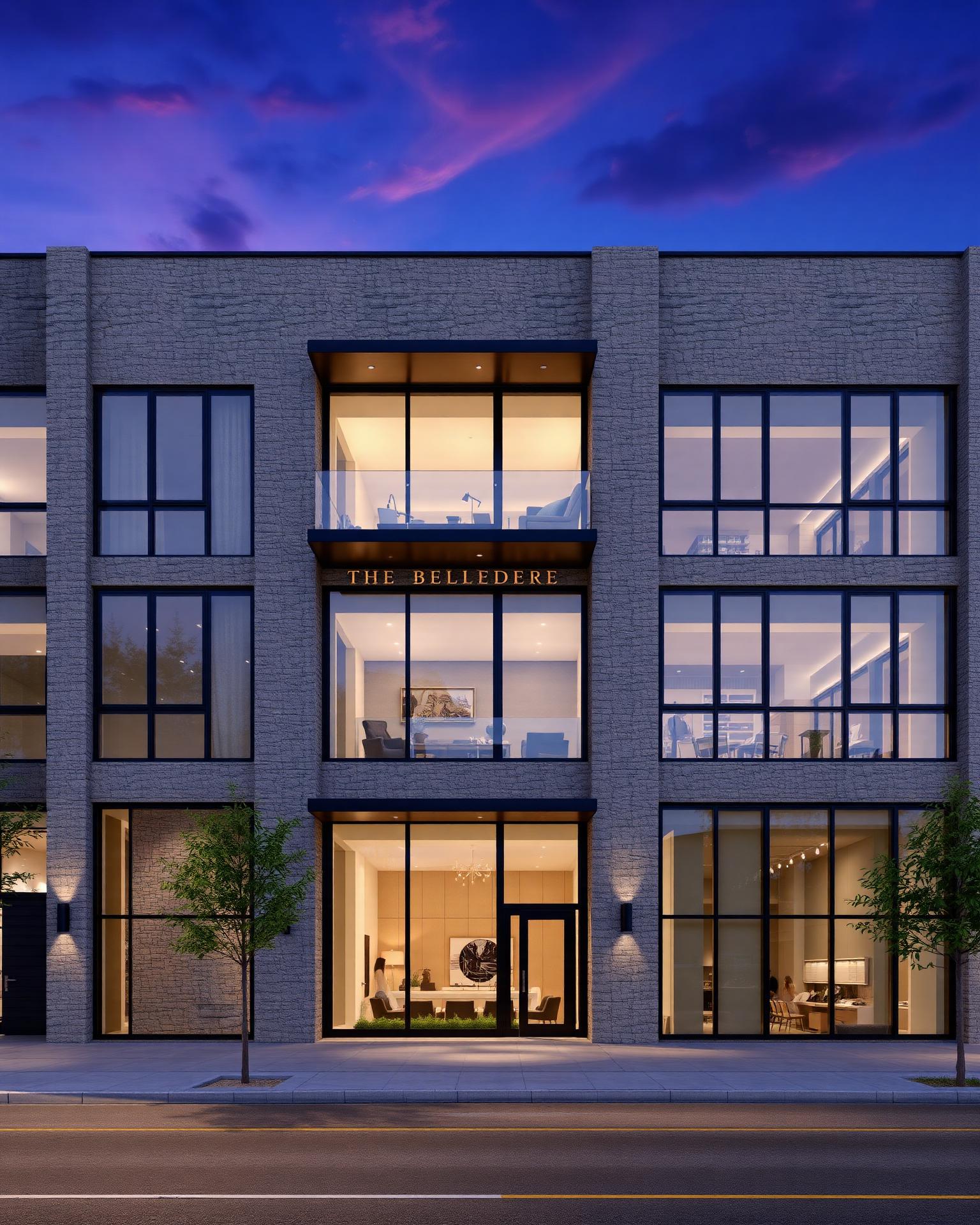 The Belvedere pre-construction rendering, Austin